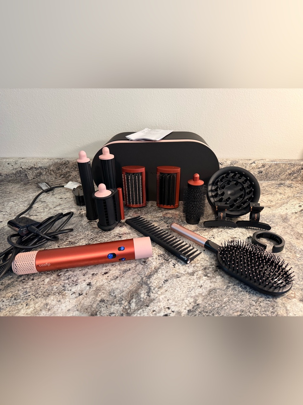 Dyson Airwrap™ multi-styler and dryer Straight+Wavy (Strawberry Bronze)